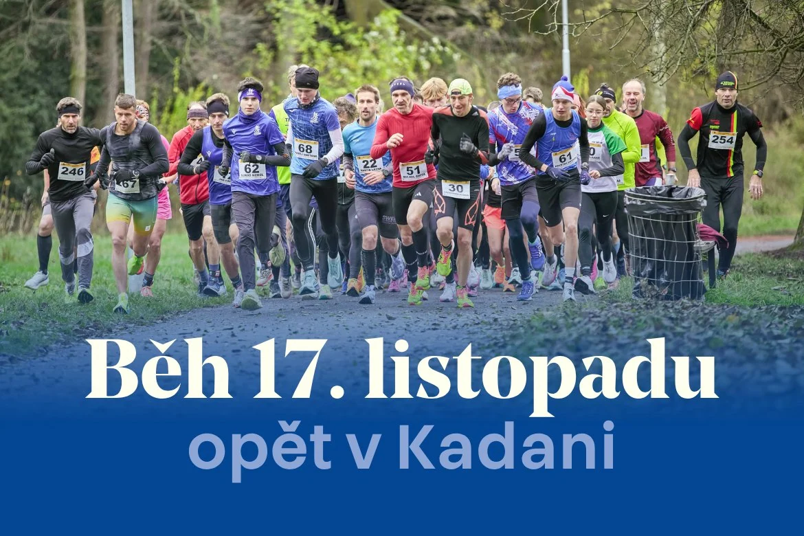 Běh 17. listopadu opět rozhýbe Kadaň